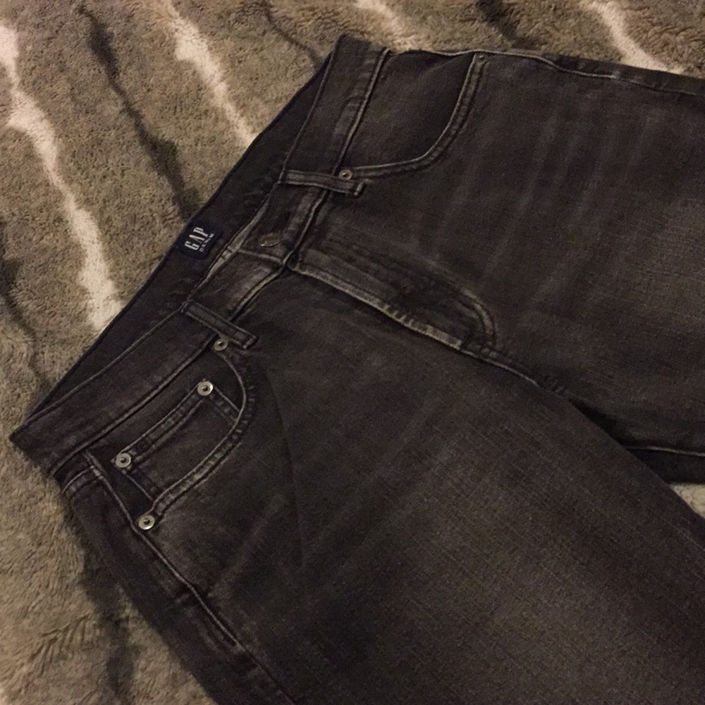 Gap “Tomgirl Blk washed jeans”